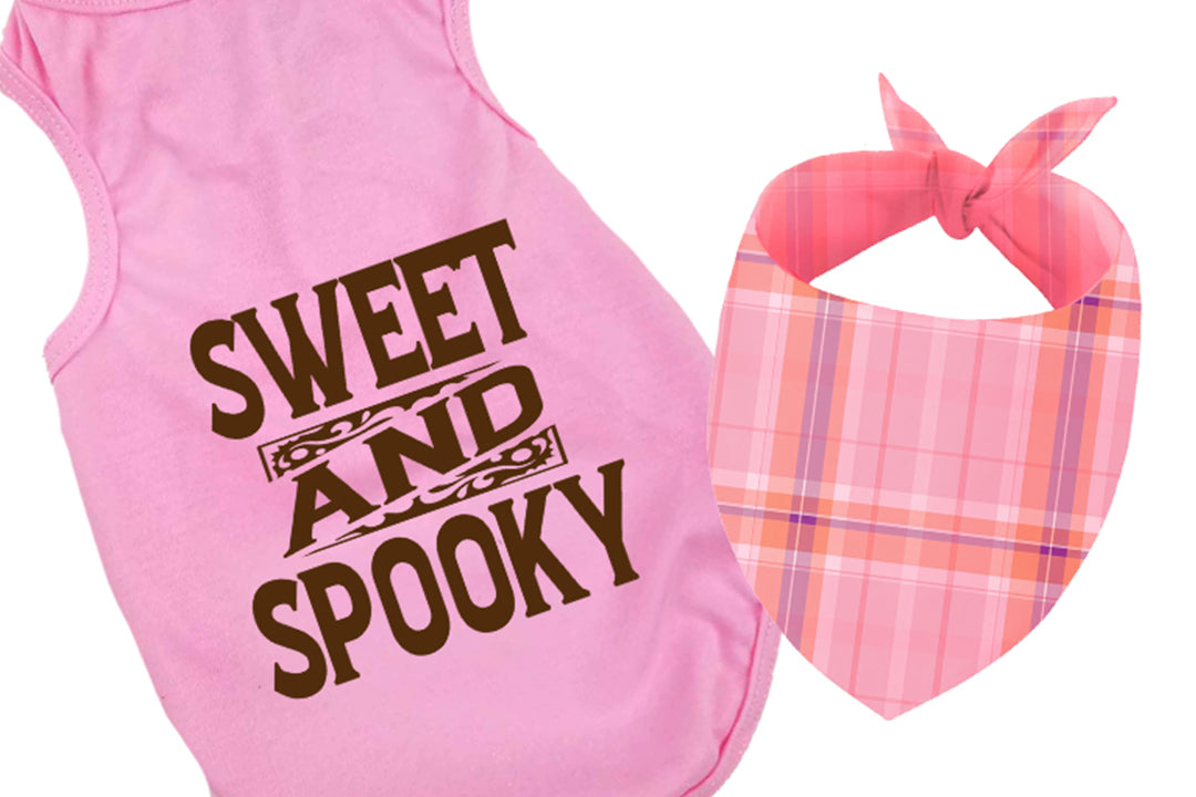 Halloween Dog Bandana Costume | Sweet & Spooky